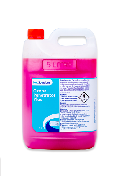 Odour Management products for commercial cleaners